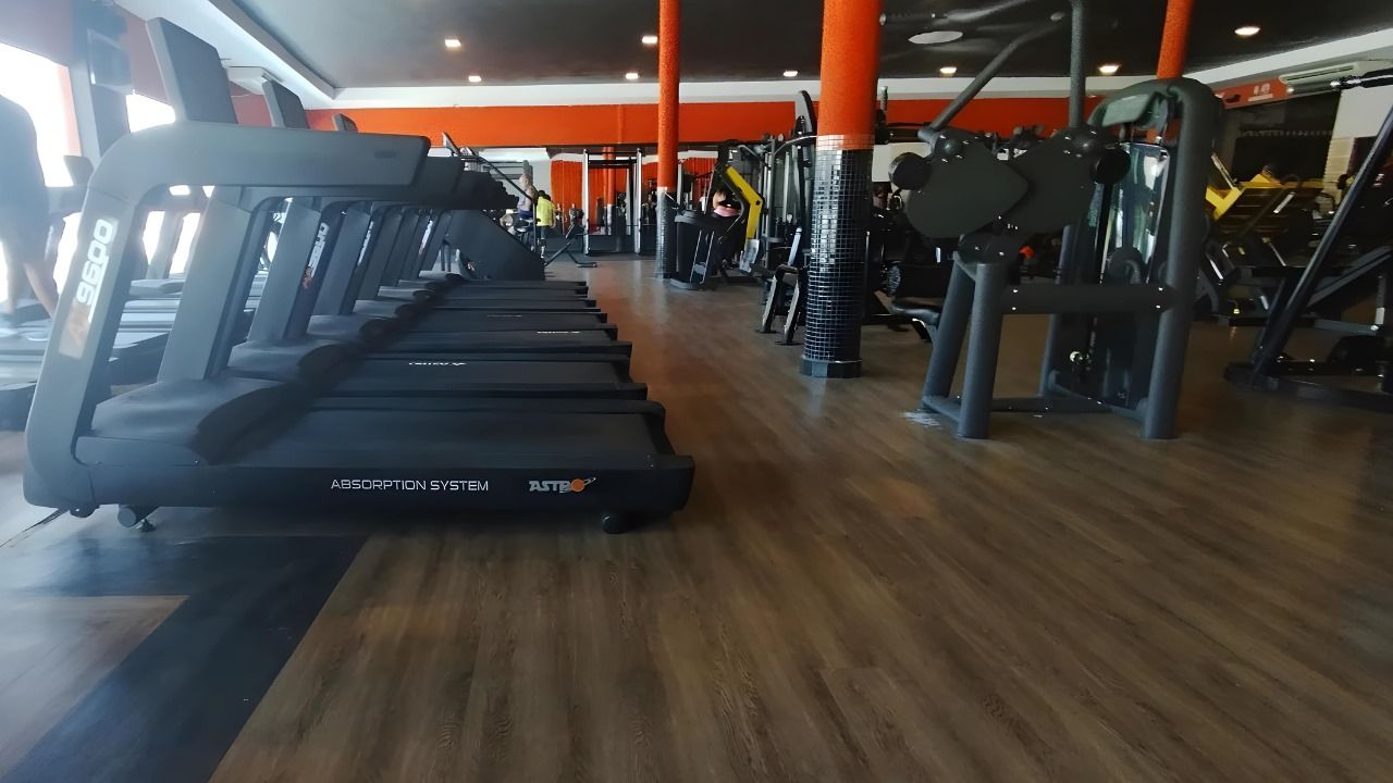 Imagem da estrutura da academia