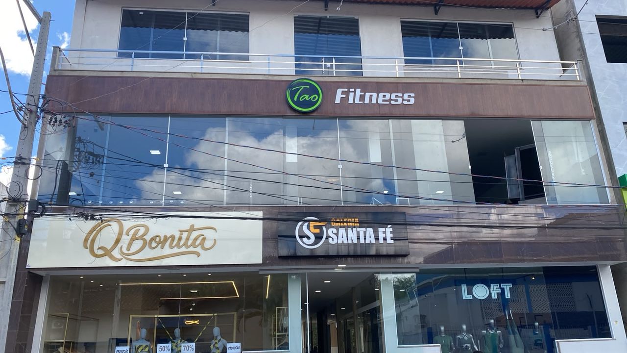 Imagem da estrutura da academia