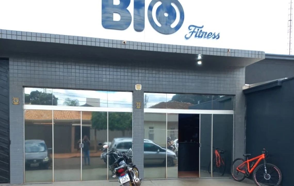 Imagem da estrutura da academia