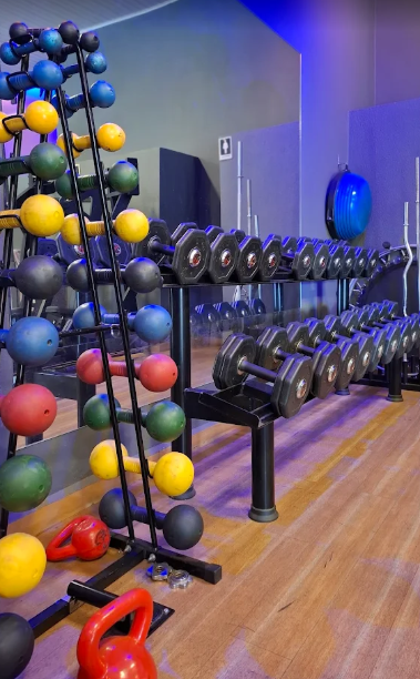 Imagem da estrutura da academia