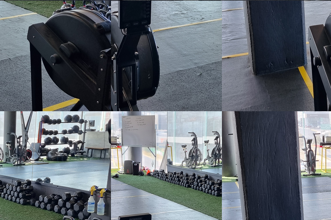 Imagem da estrutura da academia