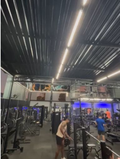 Imagem da estrutura da academia