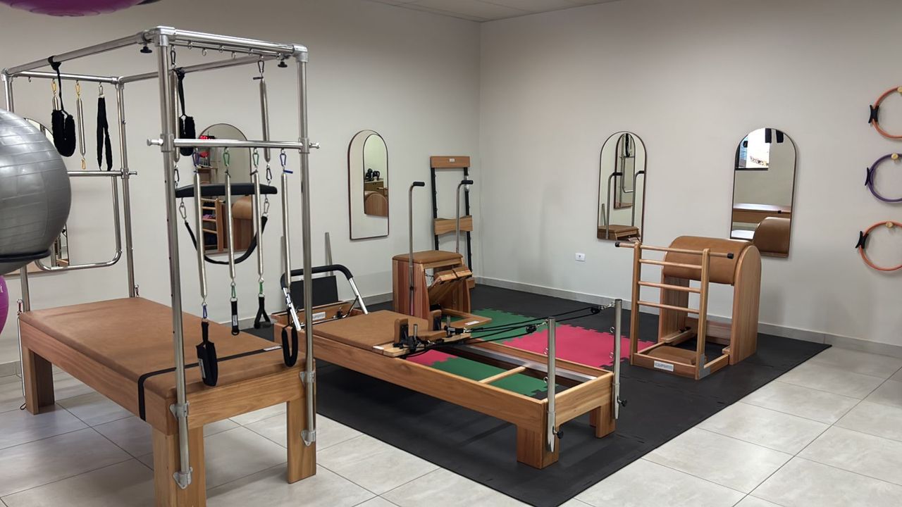 Imagem da estrutura da academia