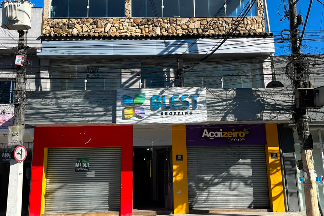 Imagem da estrutura da academia