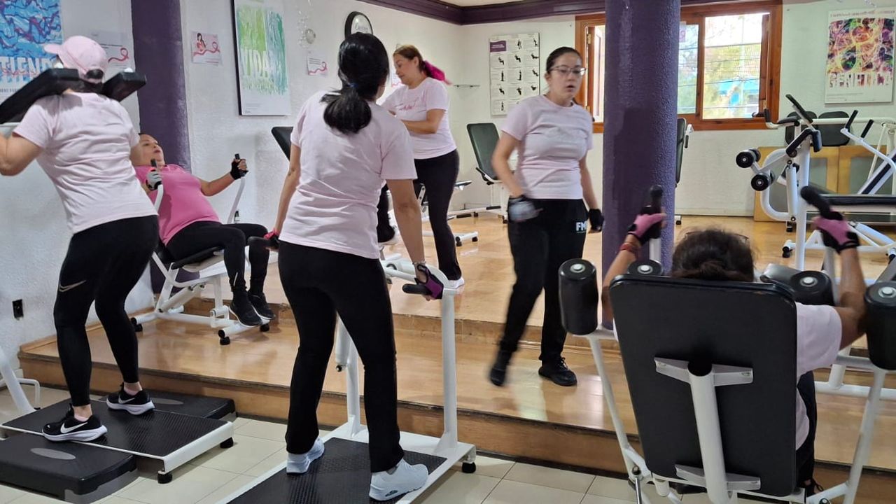 Imagem da estrutura da academia