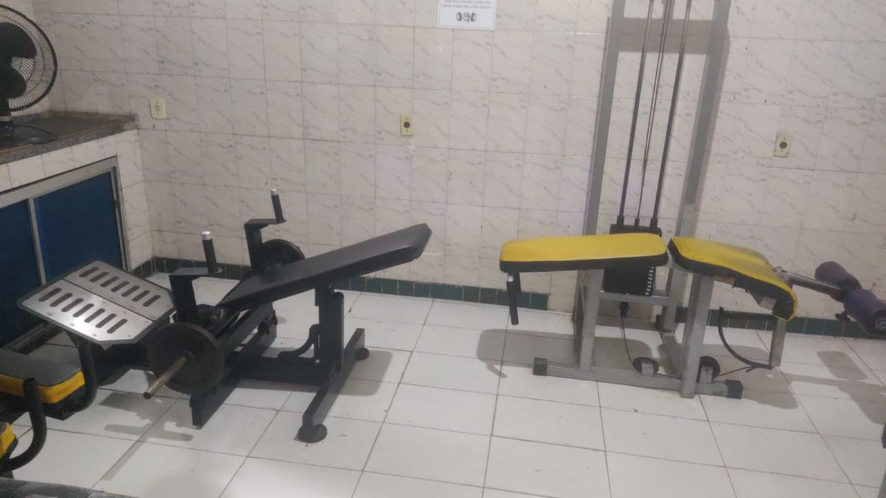 Imagem da estrutura da academia