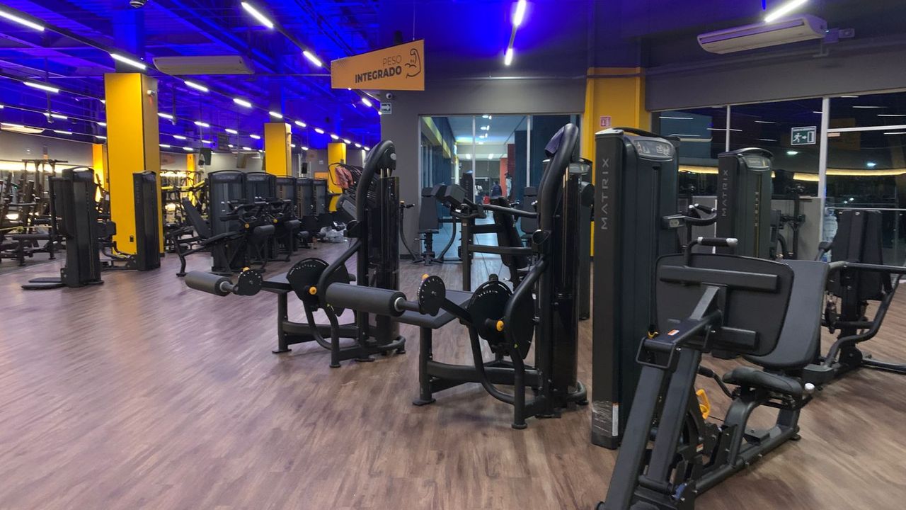 Imagem da estrutura da academia