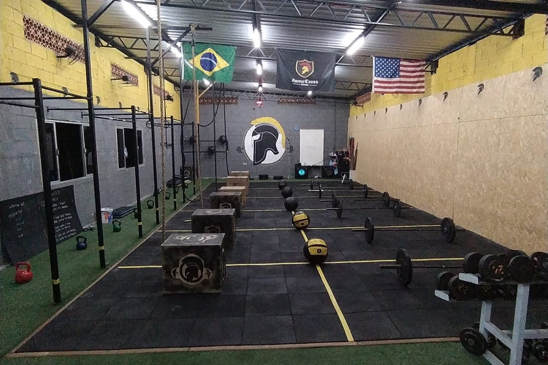 Imagem da estrutura da academia