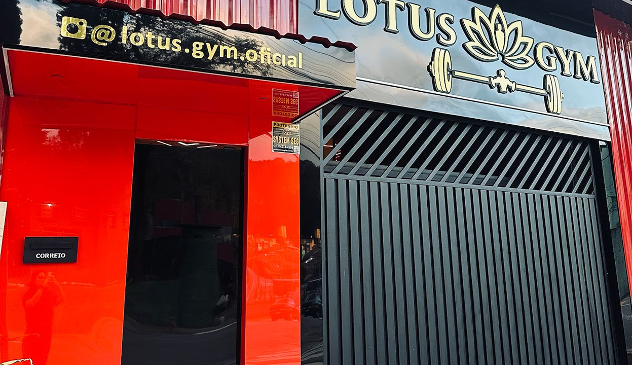 Imagem da estrutura da academia