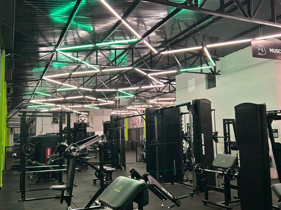 Imagem da estrutura da academia