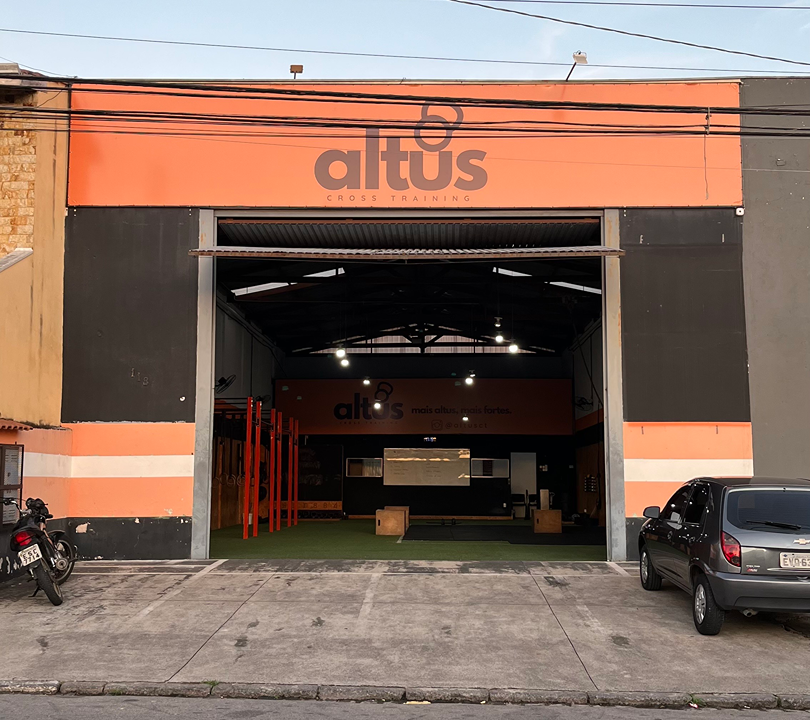 Imagem da estrutura da academia