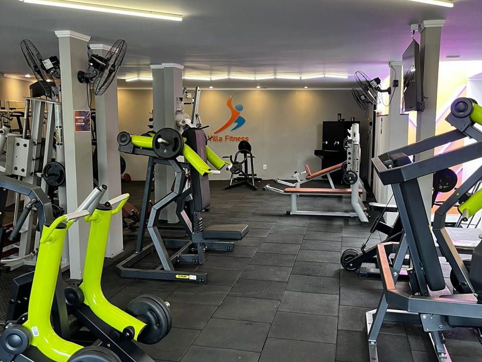 Imagem da estrutura da academia