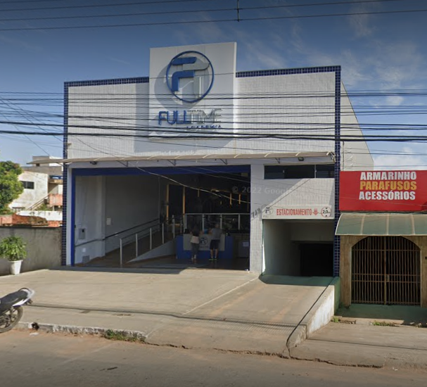 Imagem da estrutura da academia