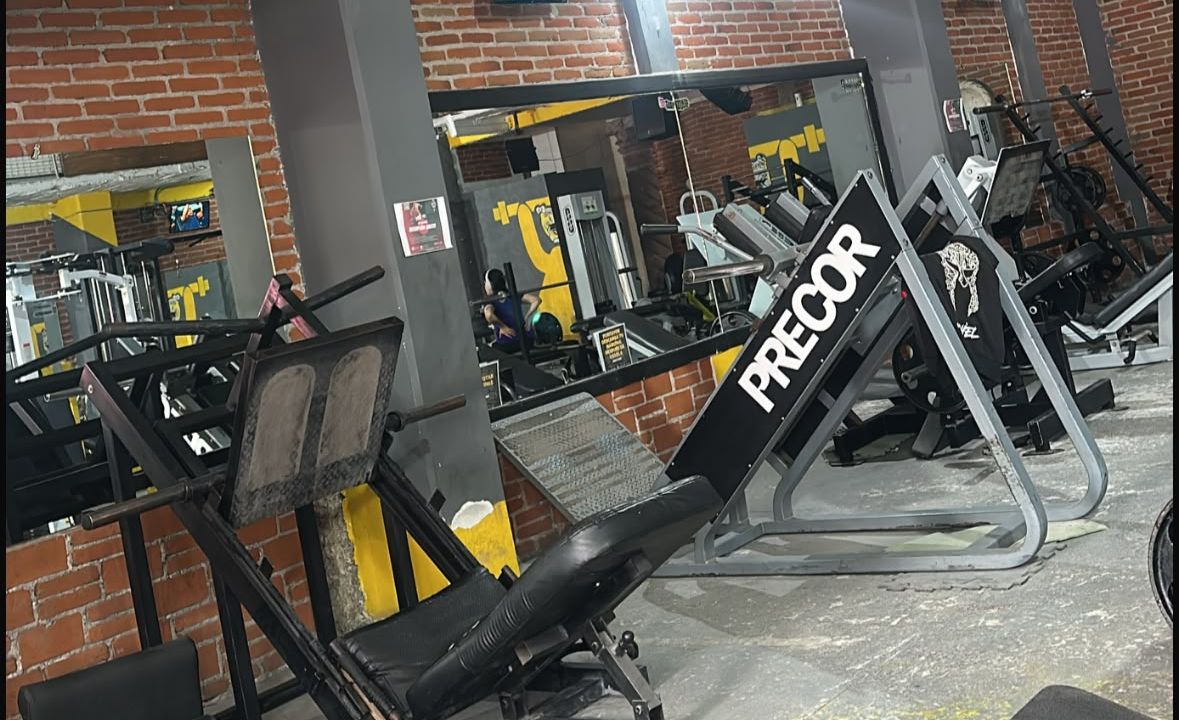 Imagem da estrutura da academia
