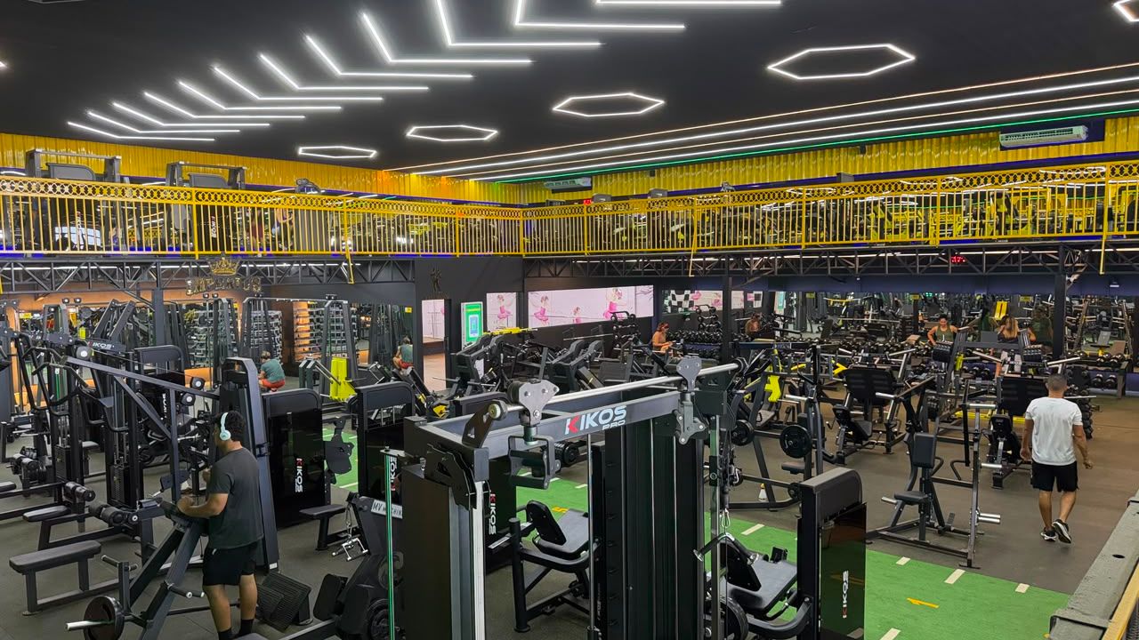 Imagem da estrutura da academia