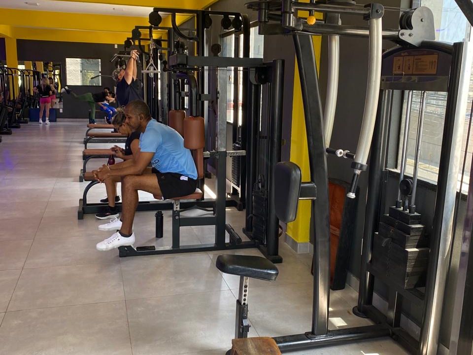 Imagem da estrutura da academia