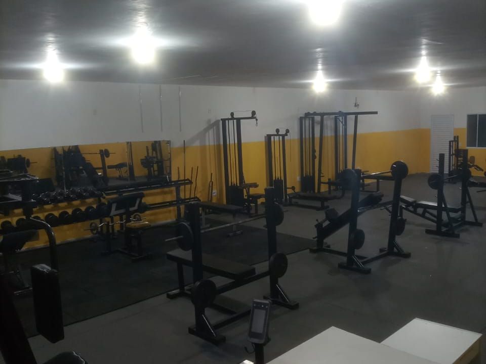 Imagem da estrutura da academia