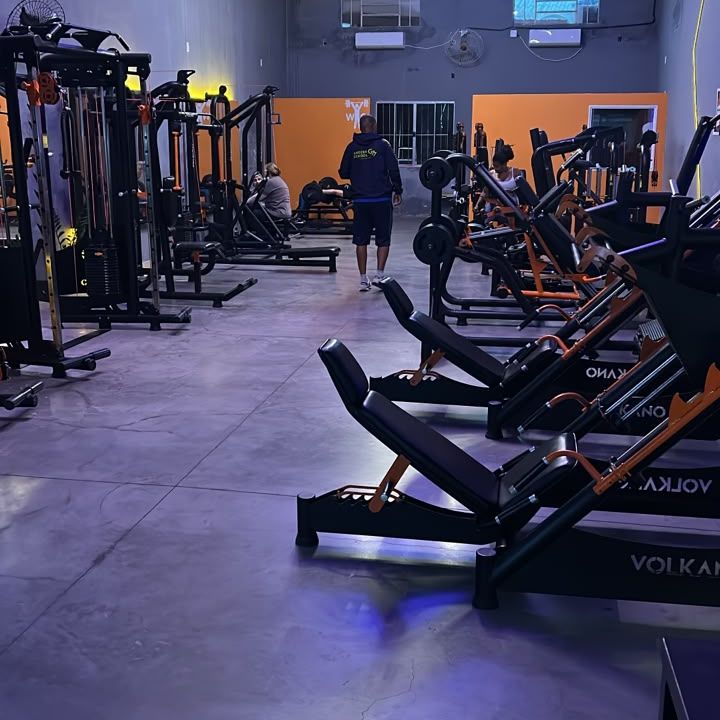 Imagem da estrutura da academia