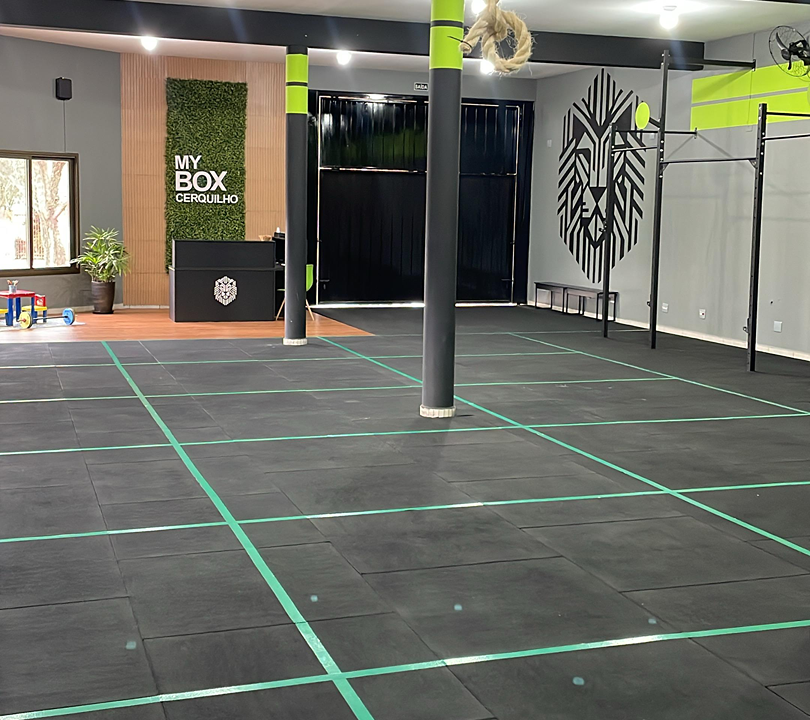 Imagem da estrutura da academia