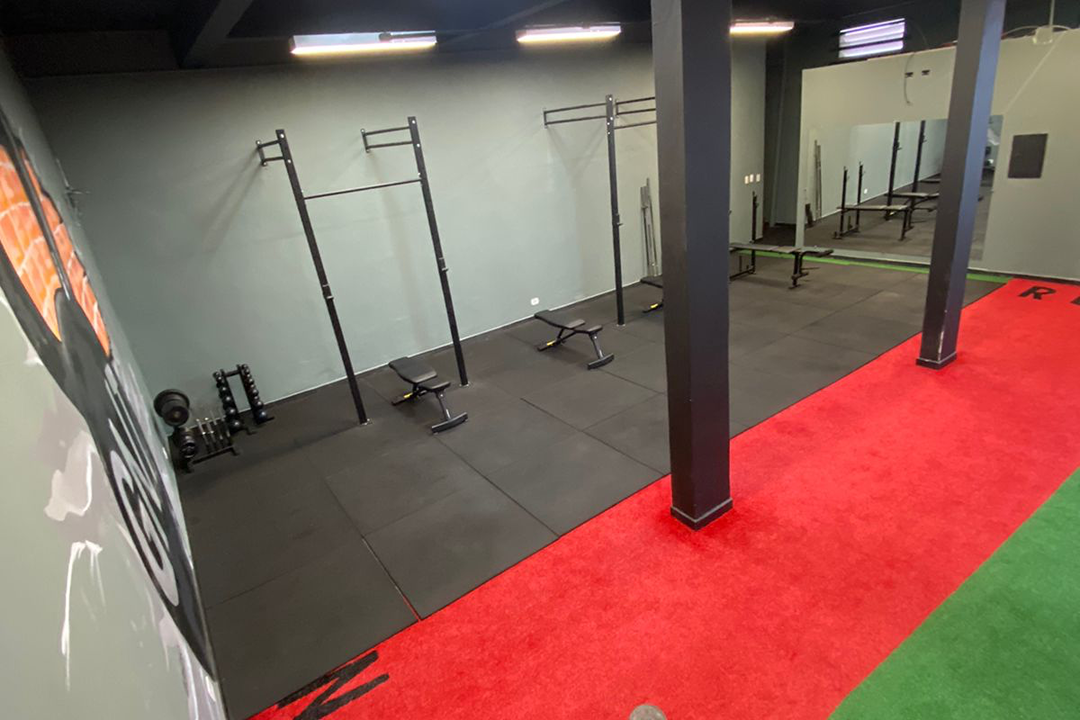 Imagem da estrutura da academia