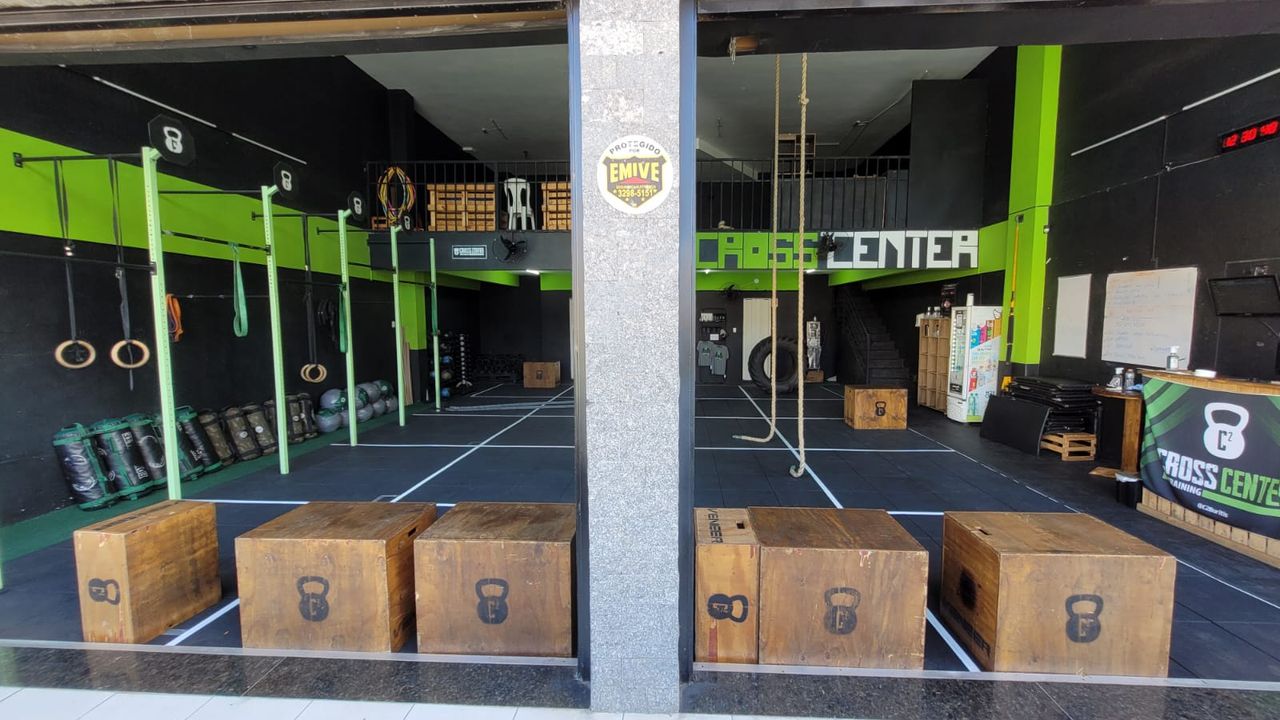Imagem da estrutura da academia