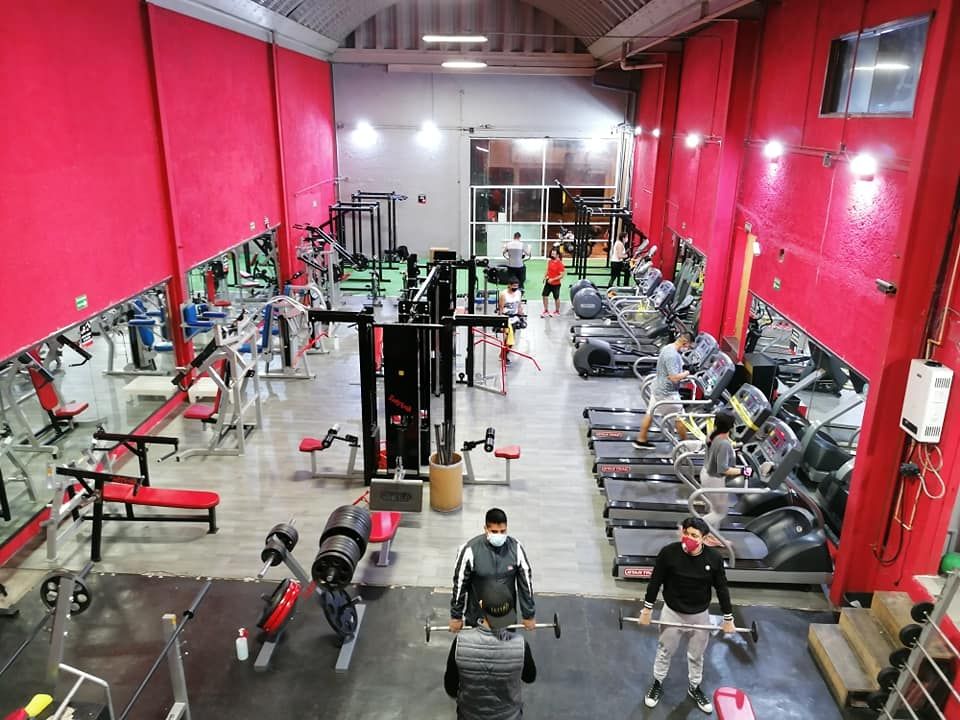 Imagem da estrutura da academia