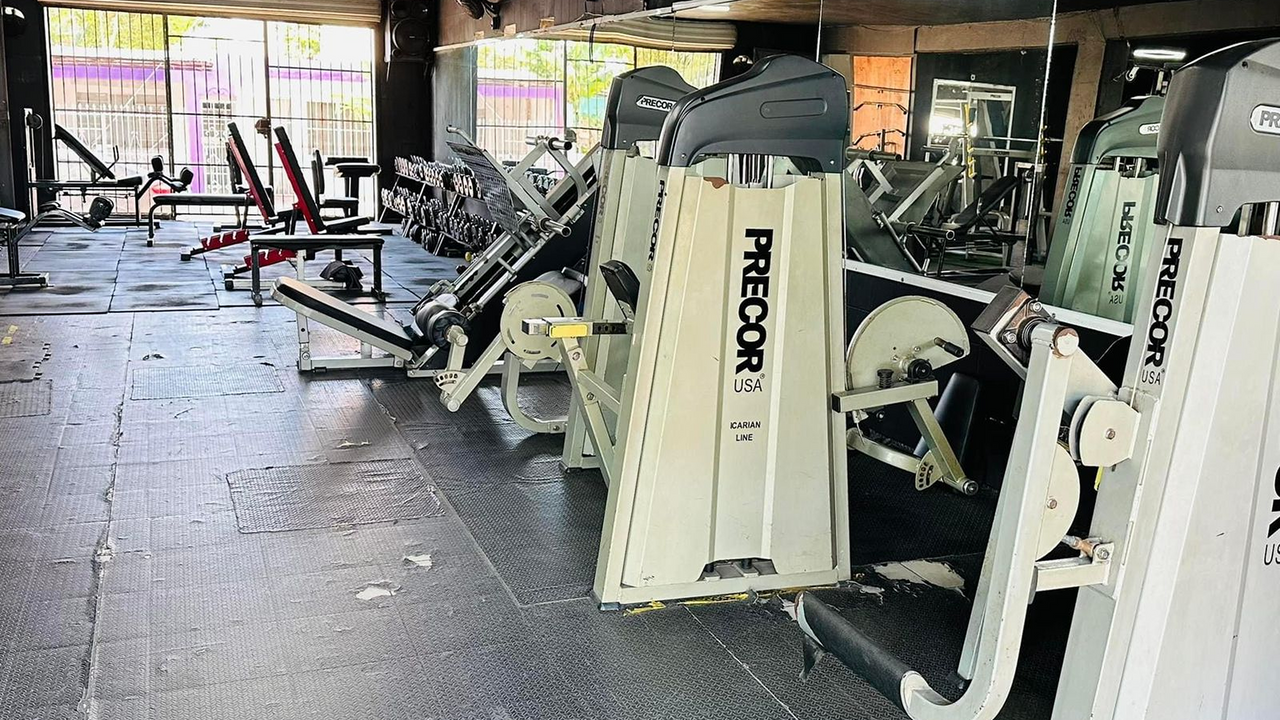 Imagem da estrutura da academia