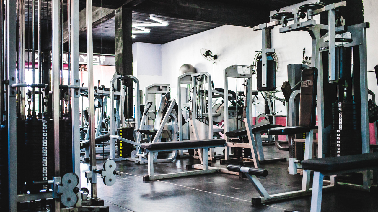 Imagem da estrutura da academia