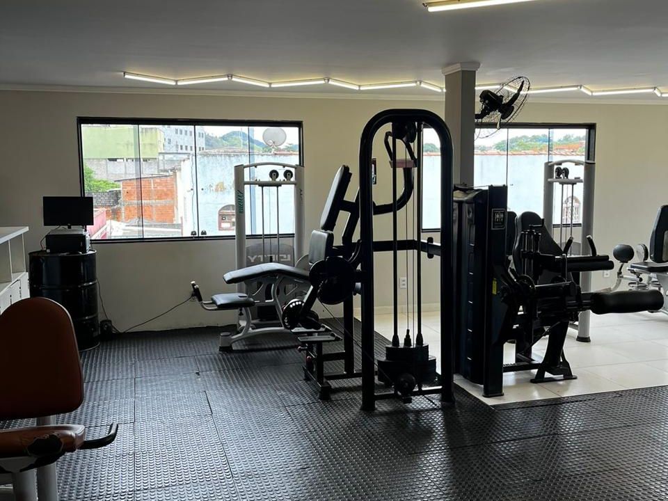 Imagem da estrutura da academia