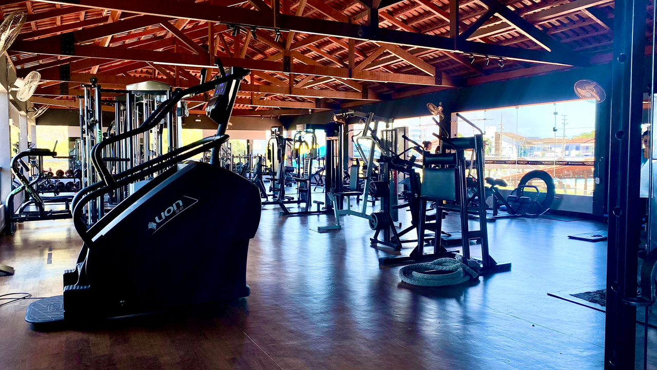 Imagem da estrutura da academia