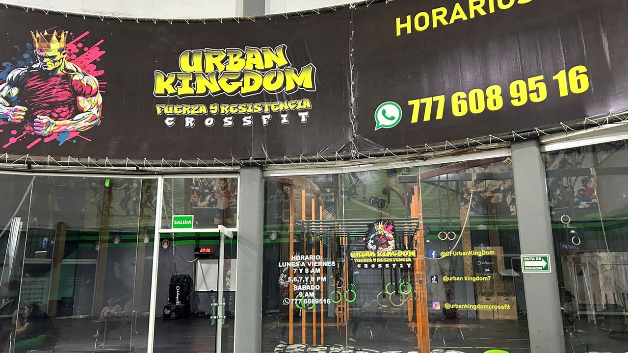 Imagem da estrutura da academia