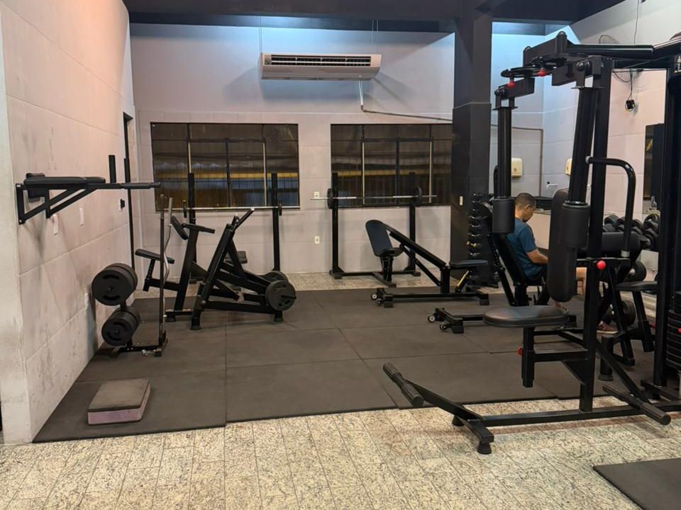Imagem da estrutura da academia
