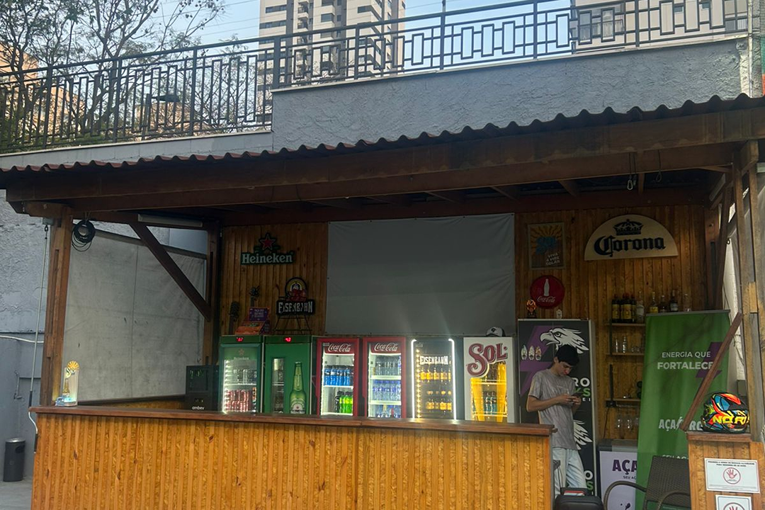Imagem da estrutura da academia