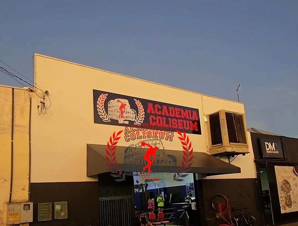 Imagem da estrutura da academia