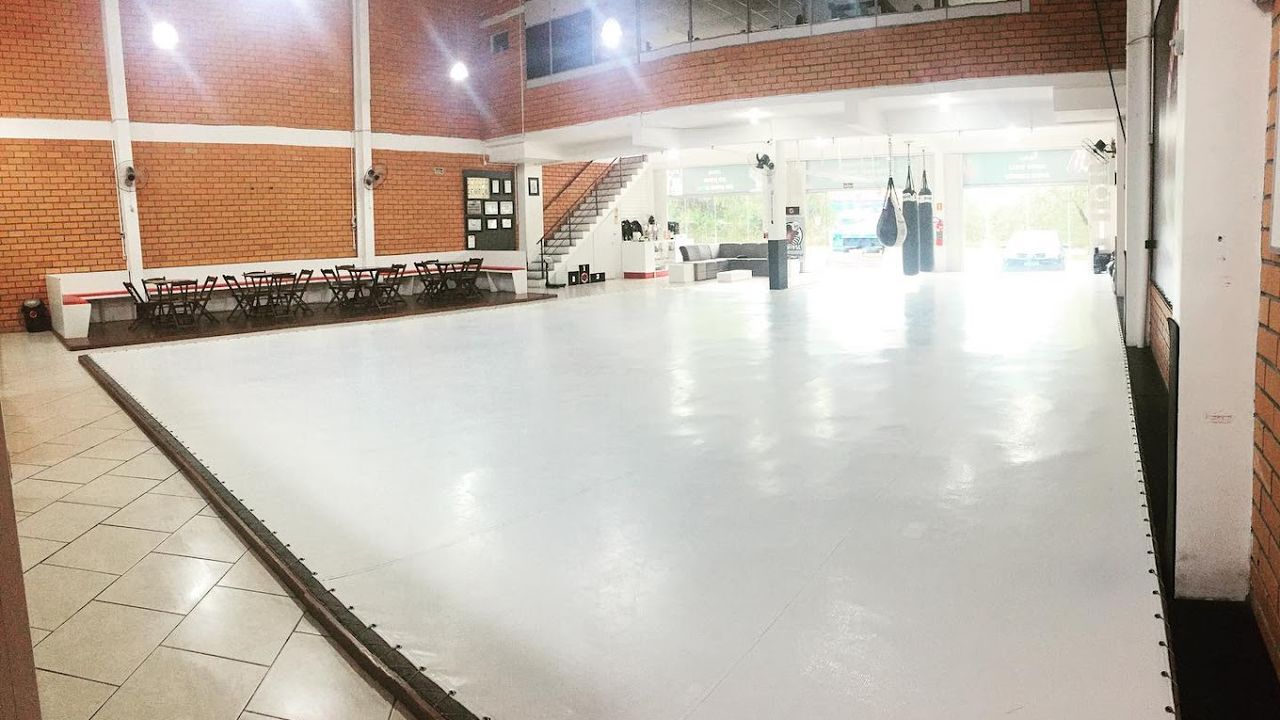 Imagem da estrutura da academia