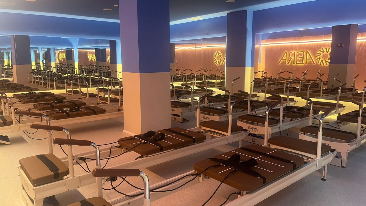 Imagem da estrutura da academia