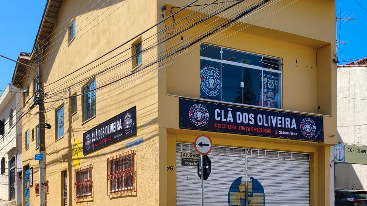 Imagem da estrutura da academia