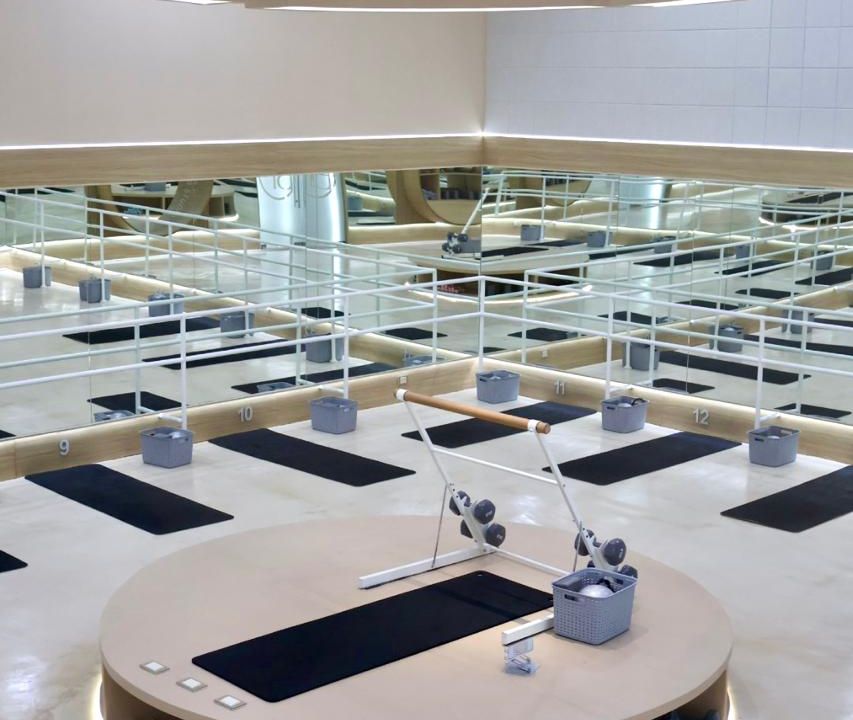 Imagem da estrutura da academia