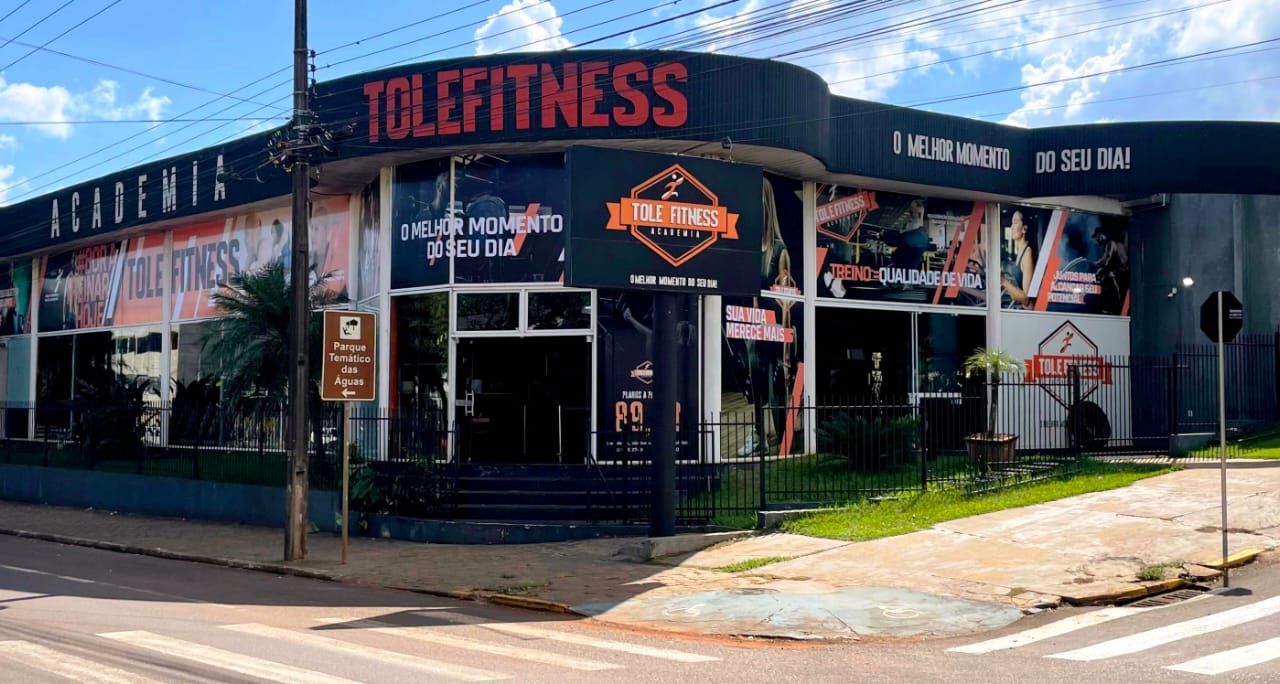 Imagem da estrutura da academia