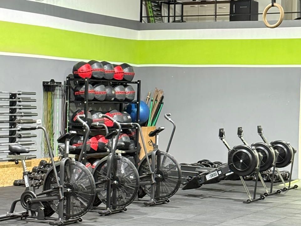 Imagem da estrutura da academia