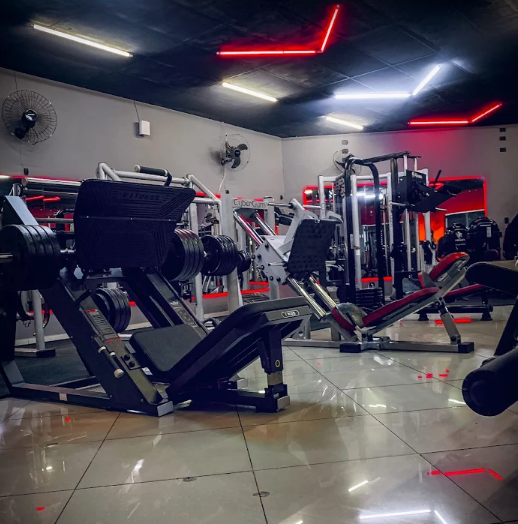 Imagem da estrutura da academia