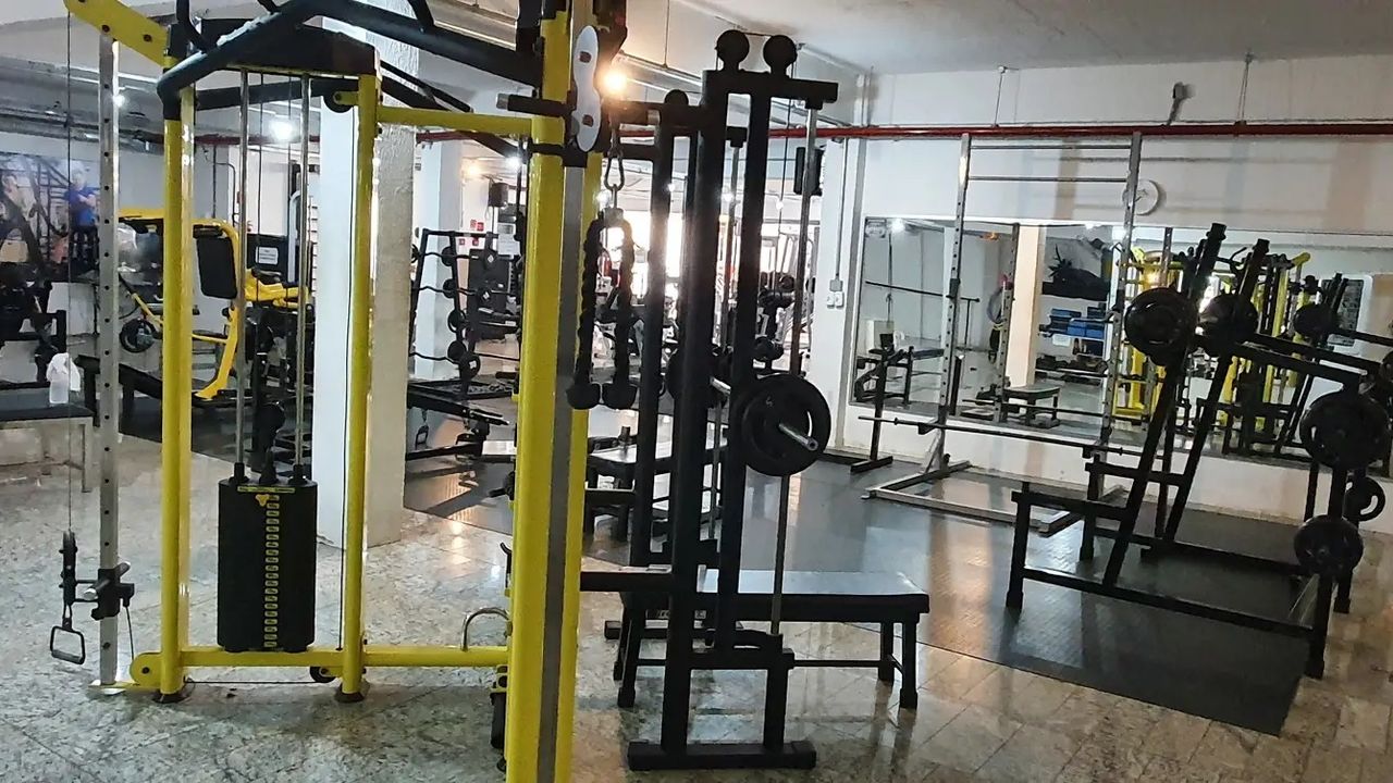 Imagem da estrutura da academia