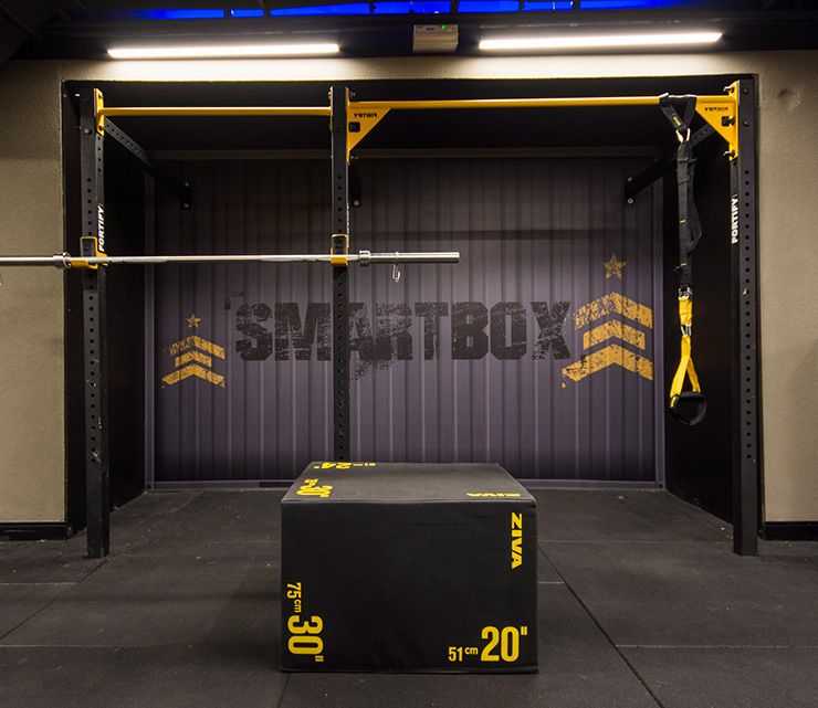 Imagem da estrutura da academia