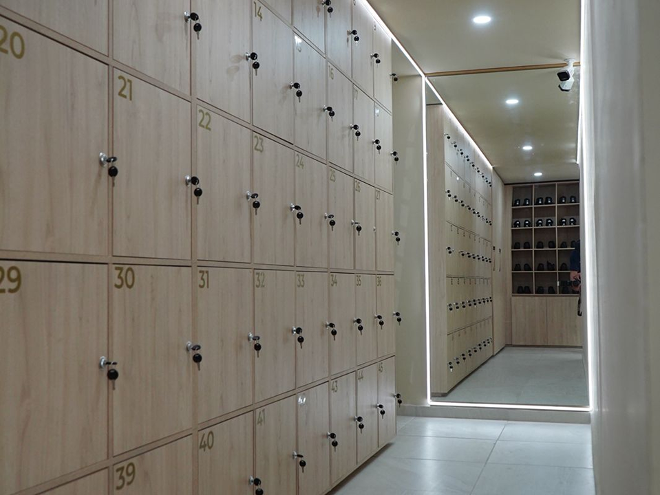 Imagem da estrutura da academia