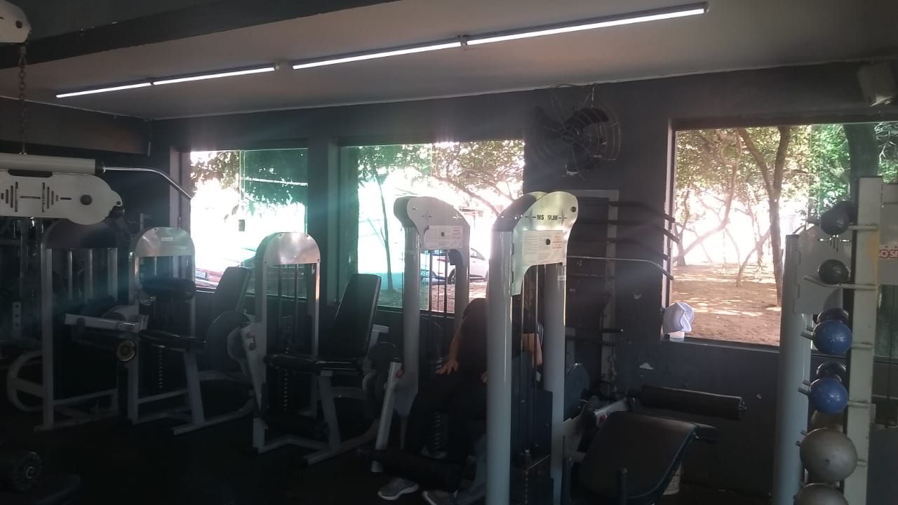 Imagem da estrutura da academia