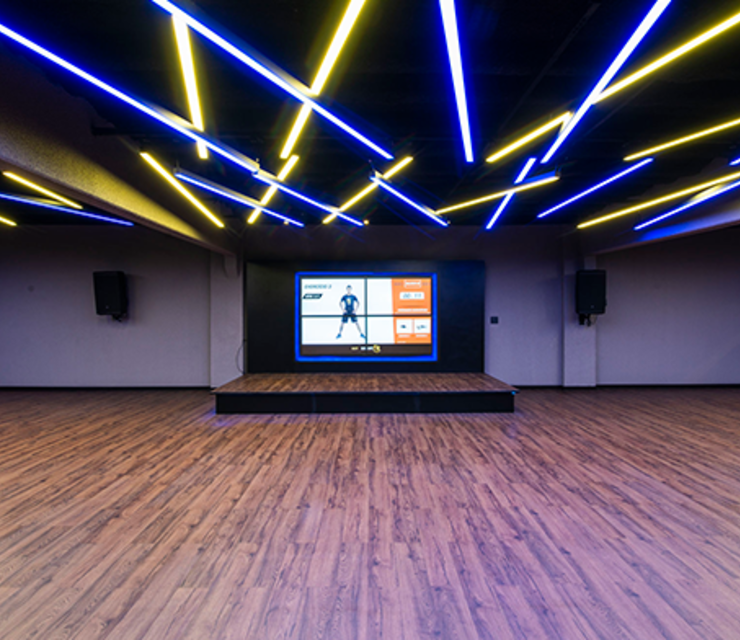 Imagem da estrutura da academia