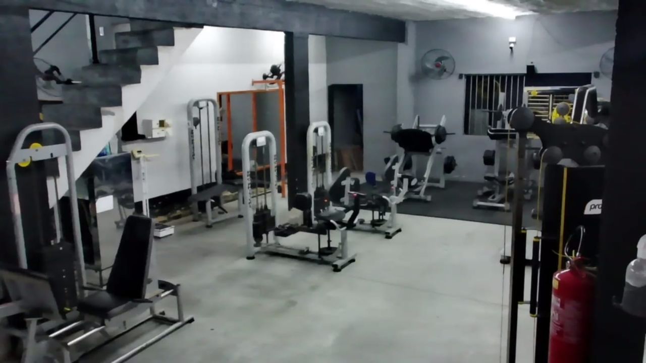 Imagem da estrutura da academia