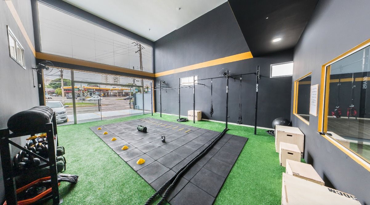 Imagem da estrutura da academia