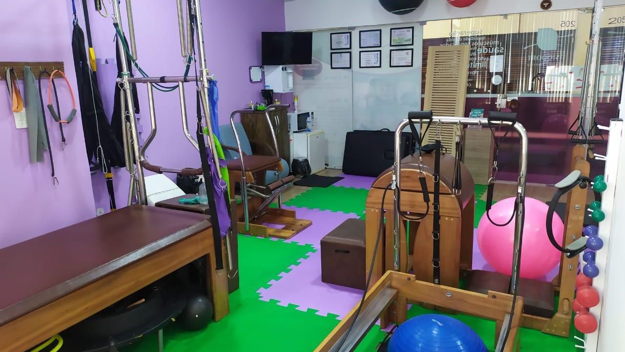 Imagem da estrutura da academia