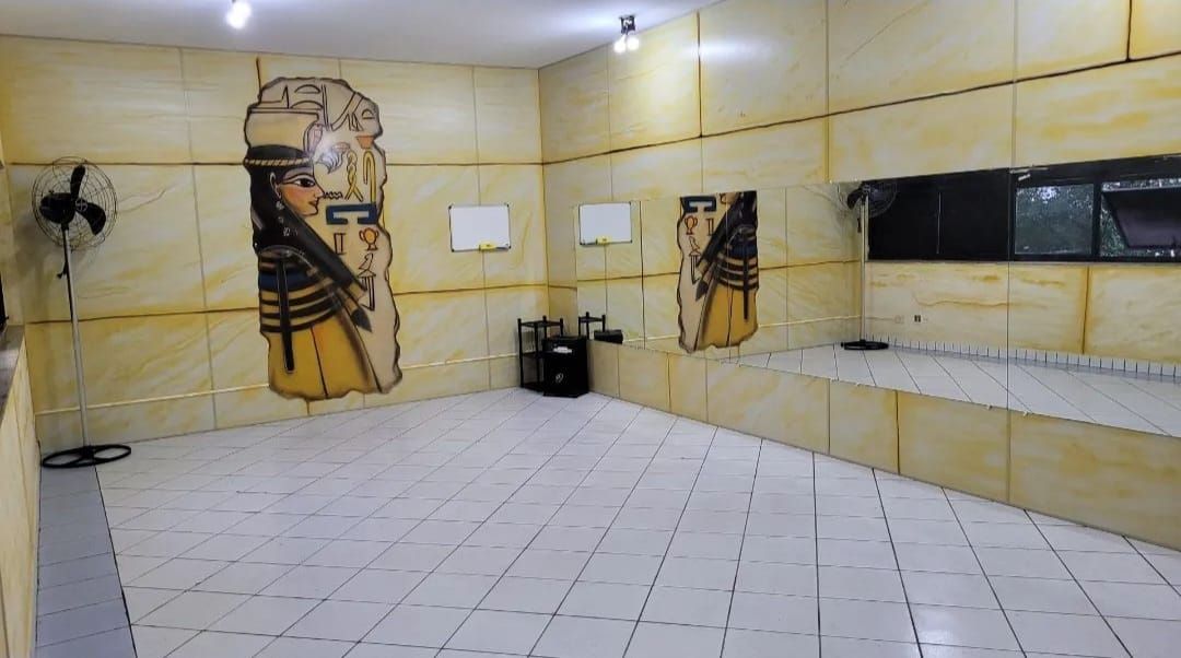 Imagem da estrutura da academia